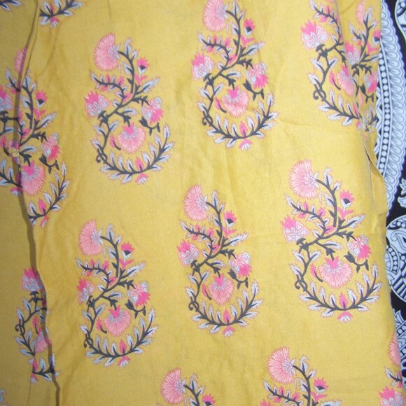 World Market Side Slit Drawstring Waist Pants Sz S/M - Picture 4 of 6